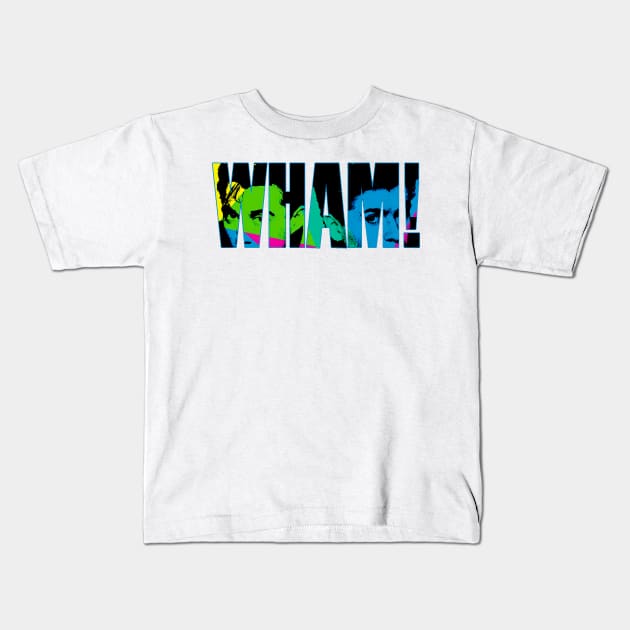 Wham Boys!! Kids T-Shirt by Faiz Gagak Slot